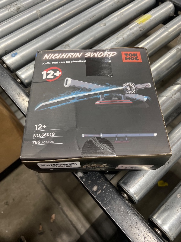 Photo 1 of Demon Slayer Swords Building Set, 40in Kamado Tanjiro Sword Building Block with Scabbard and Stand, Anime Sword Toy Building Set Katana Demon Slayer Gift Toys for Ages 8-13, 759 Pcs