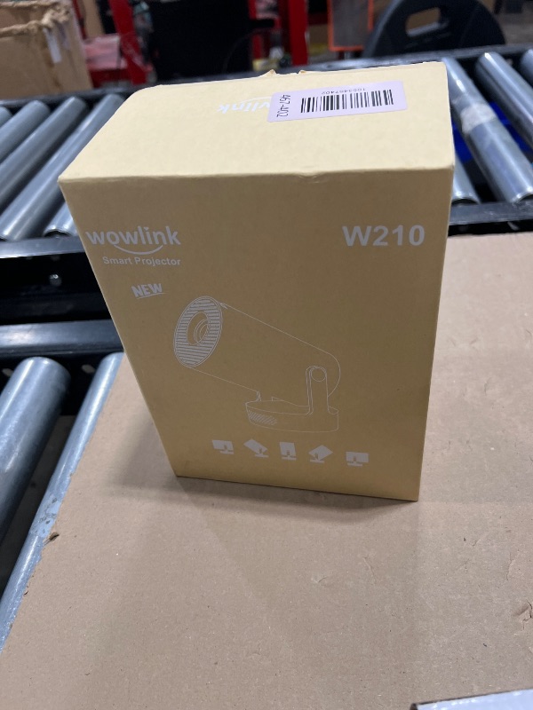 Photo 1 of [Built-in Apps & 2025 Upgraded] Mini Projector with WiFi 6 and Bluetooth 5.4 Support 4K 1080P Auto Keystone 180° Rotatable Projector Portable Compatibile with HDMI/TV Stick/Memory Stick/Laptop, White