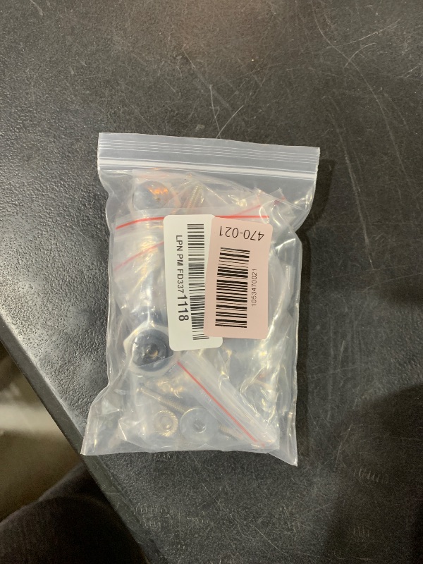 Photo 1 of 1.25 Inch Universal Stainless Steel Vehicle Hood Pins, Universal Bumper Quick Release Clips for Car, Push Button License Plate Lock - 8 PCS (Black)