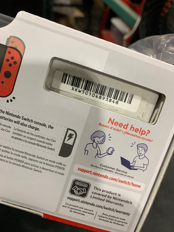 Photo 1 of Nintendo Switch™ with Neon Blue and Neon Red Joy?Con™