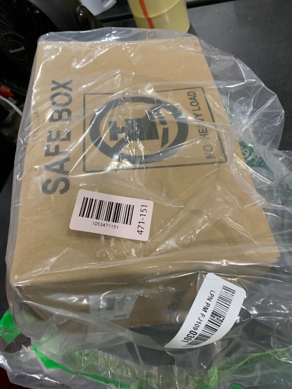 Photo 1 of [UPGRADED] Small Safe Box for Home, 0.30 Cuft Mini Safes with Fireproof Waterproof Bag, Digital Money Safe with Programmable Keypad Spare Keys, Security Cash Box for Money Valuables