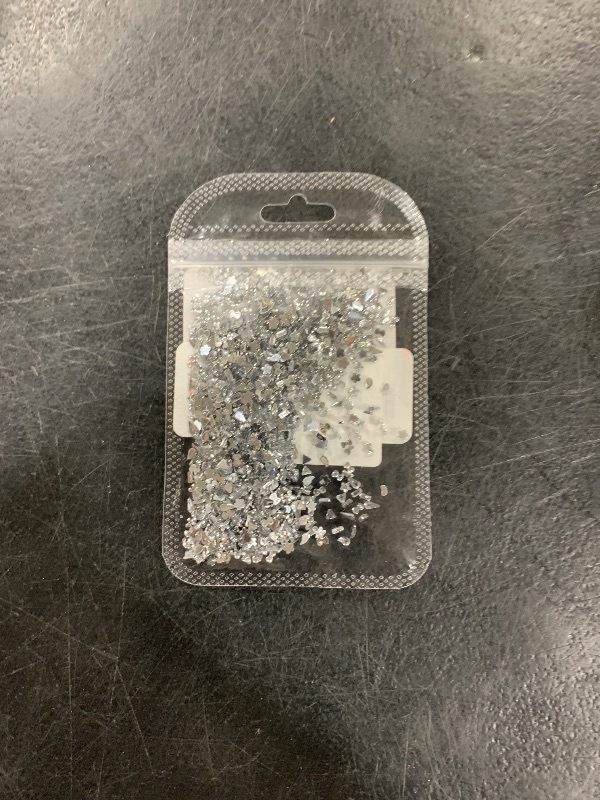 Photo 1 of 1000PCS Silver Mini Rhinestones Nail Art Charms Multi Shape Crystal Flat Back Nail Gems 3D Moon Heart Star Flower Nail Diamonds Kawaii Nail Crafts Acrylic Nail Rhinestone for Women Girls DIY Manicure