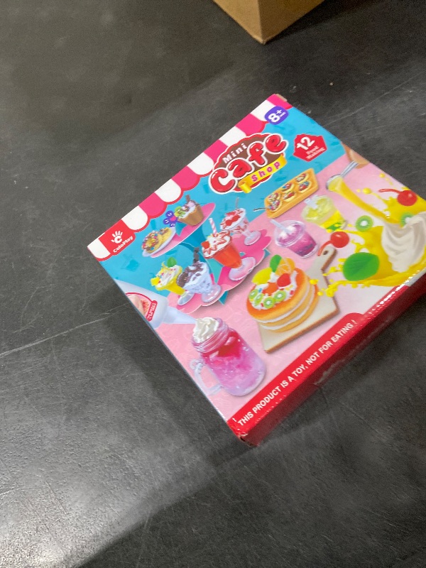 Photo 1 of 12 Making Miniature Food Toys Set, DIY, Resin Play, NOT Edible, Kitchen Mini Pretend Play Food Set for Kids Age 8-13, Birthday for Girls, 8 9 10, Make Your Food