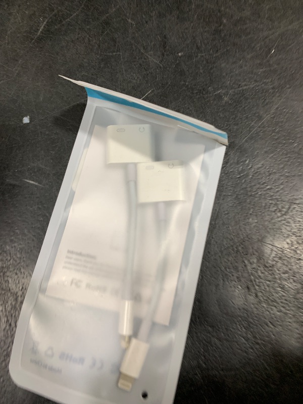 Photo 1 of [Apple MFi Certified] 2-in-1 Charging & Audio Adapter for iPhone, Lightning to 3.5mm Headphone Jack Dongle Splitter, Supports Hi-Res Lossless Sound, Compatible with iPhone 14/13/12/11/XS/XR/8/7 2Pack