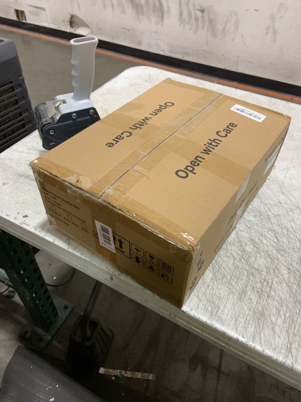 Photo 1 of **Missing middle cushion--PARTIAL SET----**CABZOON Dog Car Seat for Small/Medium Dogs Up to 35lbs,Elevated Cushion Fits in Front/Back Seat,Travel Safety Per Car Bed with Washable Removable Cover, Storage 2 Pockets BROWN AND BLUE