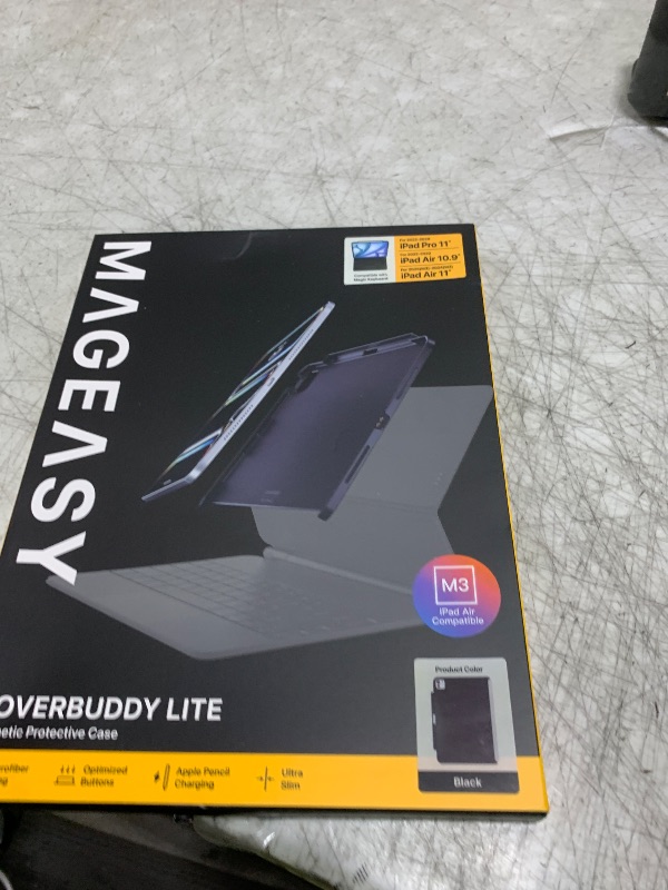 Photo 1 of SwitchEasy CoverBuddy Case for iPad Pro 11" Compatible with Magic Keyboard & Smart Keyboard Folio (Keyboard Not Included) | for 2018-2022 11" iPad Pro 1st-4th Gen / 10.9" iPad Air 4 & 5 - Black