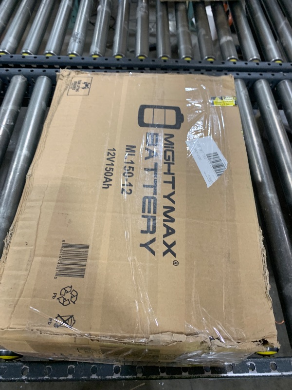 Photo 1 of Mighty Max Battery ML150-12 - 12 Volt 150 AH, Internal (INT) Terminal, Rechargeable SLA AGM Battery