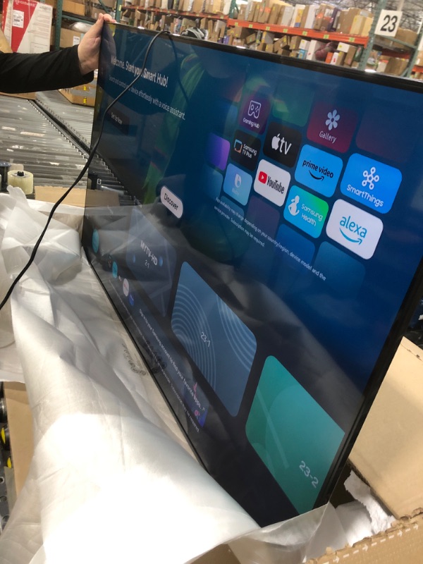 Photo 1 of Samsung 55-Inch Class QLED Q8F 4K UHD Smart TV (2025 Model) Q4 AI Processor, 100% Color Volume with Quantum Dot, AirSlim Design, Endless Free Content, Samsung Vision AI, Alexa Built-in