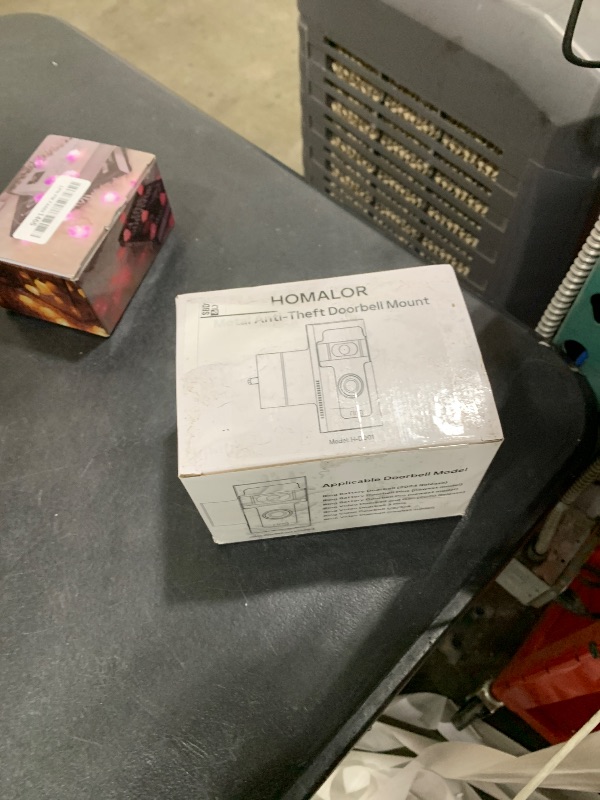 View 2 of Anti Theft Ring Doorbell Mount: Metal Ring Apartment Door Mount Blink Doorbell Camera Holder No Drill - Renter Friendly Ring Doorbell Mount No Damage