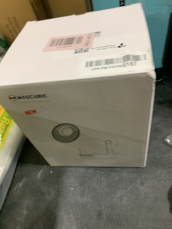 Photo 1 of ?Electric Focus?Magcubic Mini Projector 4K Support, Portable Projector with WiFi 6 and Bluetooth 5.4, Smart Proyector, 5W Soundbase Speaker, 180°Rotation for Home Theater
