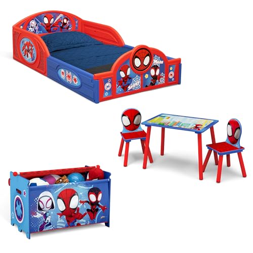 Photo 1 of
Delta Children 5-Piece Toddler Room-in-a-Box Set, Marvel Spidey and His Amazing Friends