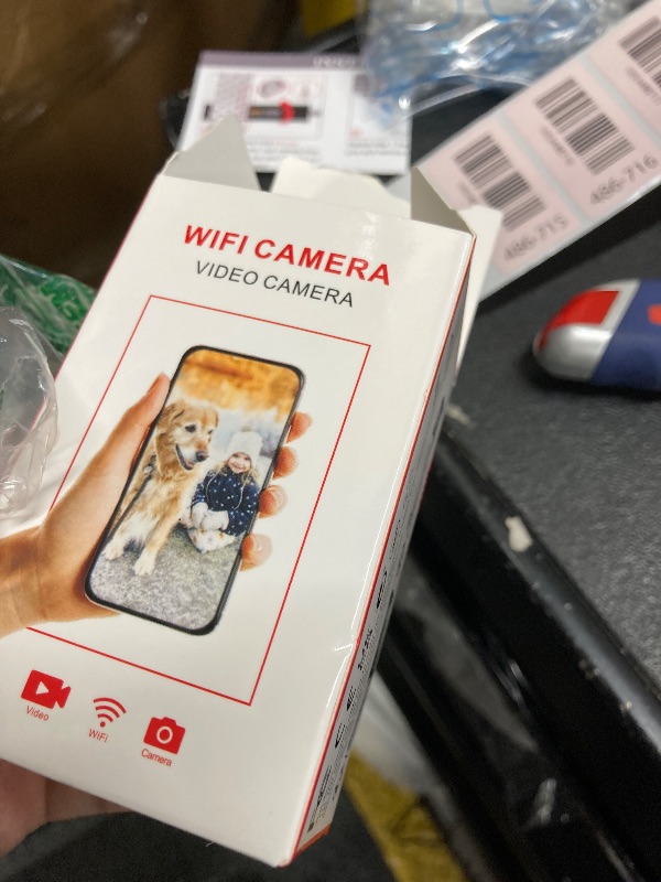 Photo 1 of Spy Indoor Wireless Camera Mini Hidden WiFi Cameras Home Security Room Body Cam Nanny Smart Home Outdoor Cams Pet Dog Baby Camera 1080P House Portable Tiny Small Room Night Vision Door SpyCam 24