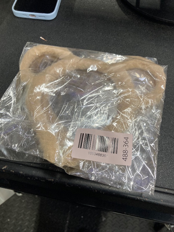 Photo 1 of 2 YSSZAM Khaki Women Mouse Bear Ears Headband Winter Thick Plush Hair Hoop Round Ear Hairband Makeup Bandana Hair Accessories Headbands