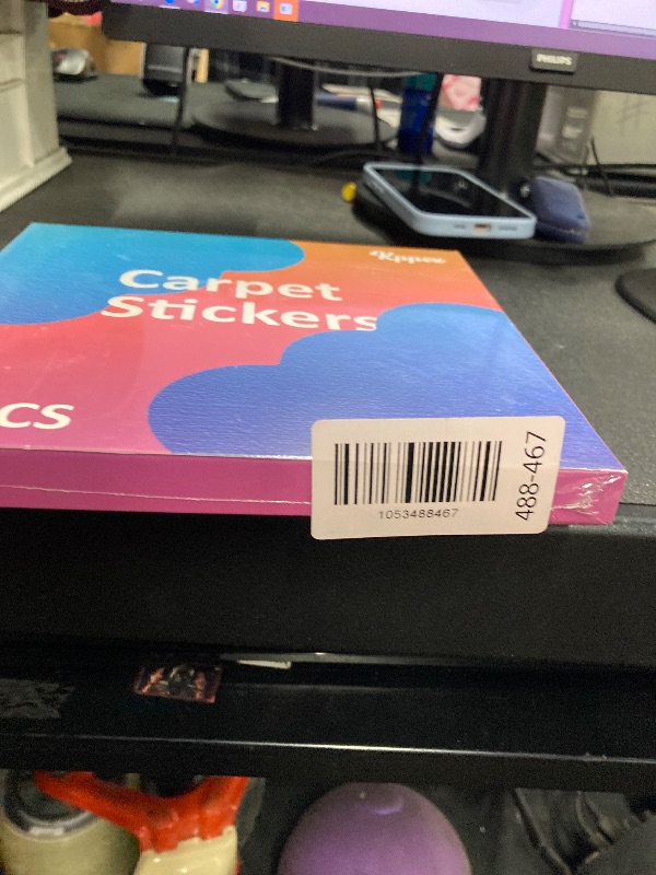 Photo 1 of [12 Pack] Rug Pad Gripper, Double Sided Non-Slip Rug Pads Rug Tape Stickers Washable Area Rug Pad Carpet Tape Corner Side Gripper for Hardwood Floors and Tile