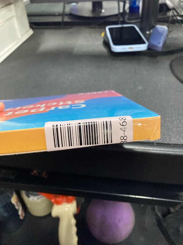 Photo 1 of [12 Pack] Rug Pad Gripper, Double Sided Non-Slip Rug Pads Rug Tape Stickers Washable Area Rug Pad Carpet Tape Corner Side Gripper for Hardwood Floors and Tile