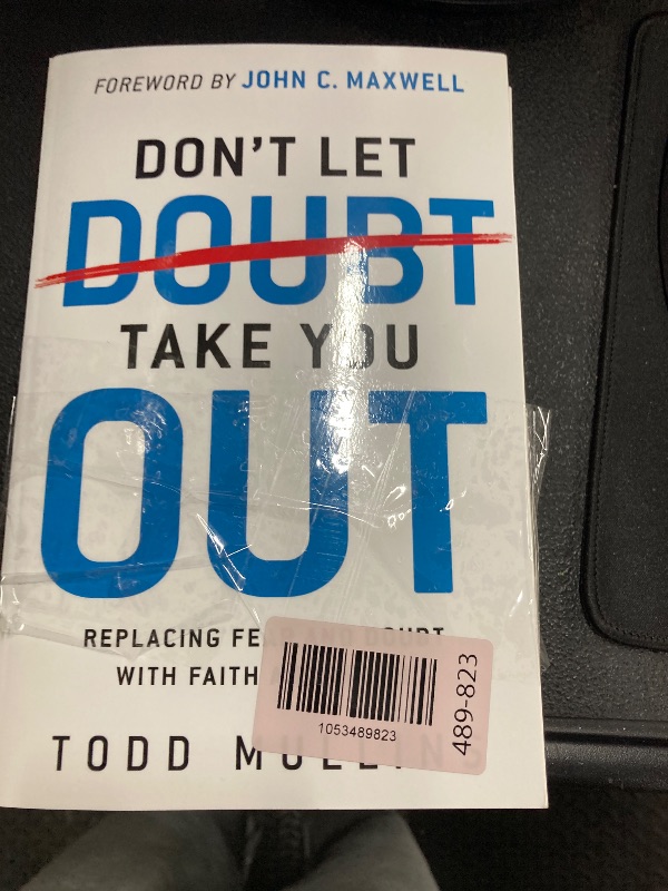 Photo 1 of  2 books, Don’t Let Doubt Take You Out: Replacing Fear and Doubt With Faith and Truth