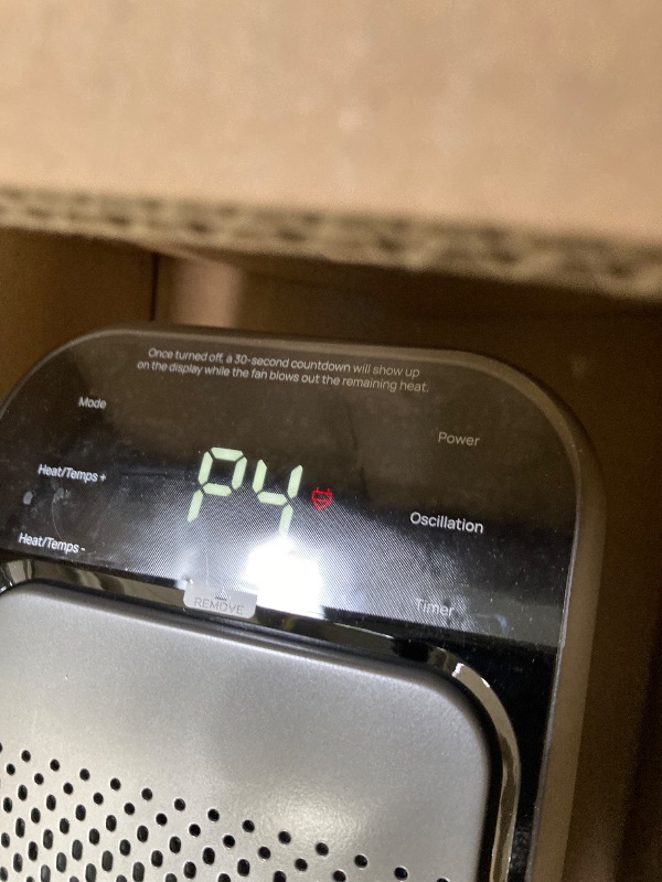 Photo 1 of ***P4 CODE COMING UP WHEN TURNED ON***Dreo Space Heater for Inside Electric Heater for Home with Remote 24 11ft/s Fast Quiet Heating 3 Modes Safe Energy Efficient Heaters for Large***P4 CODE COMING UP WHEN TURNED ON**