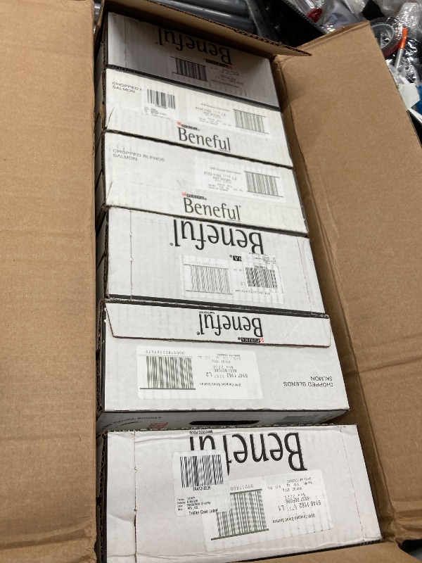 Photo 1 of ***6 BOXES/48 10 OZ TUBS TOTAL*** Chopped Blends with Salmon, Sweet Potatoes, Brown Rice & Spinach Wet Dog Food Tubs 10-oz, Case of 8***6 BOXES/48 10 OZ TUBS TOTAL***