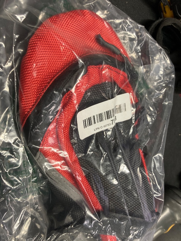 Photo 1 of ***ACTUAL ITEM IS RED & BLACK***ALMSTHRE Signature Bike Saddle Bag – RED AND BLACK | 0.5L Bike Seat Bag (3" x 5.25" x 2") | Water-Resistant Ripstop, Waterproof Zipper, Internal Pocket | Durable Under Seat Storage***ACTUAL ITEM IS RED & BLACK***