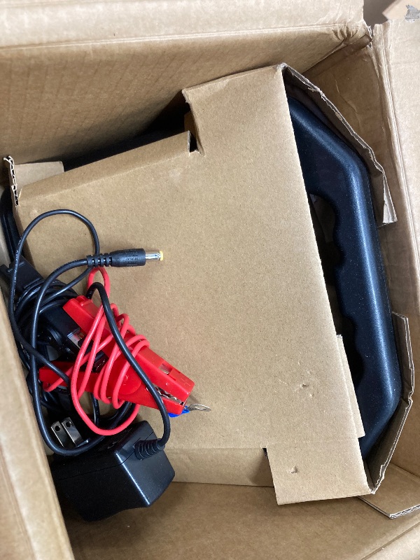 Photo 1 of 10 Miles Solar Electric Fence Charger with Day/Night Mode, 0.11J Portable Solar Fence Charger with Rechargeable Solar Panel for 24-Hour Uninterrupted Protection Electric Fence Energizer