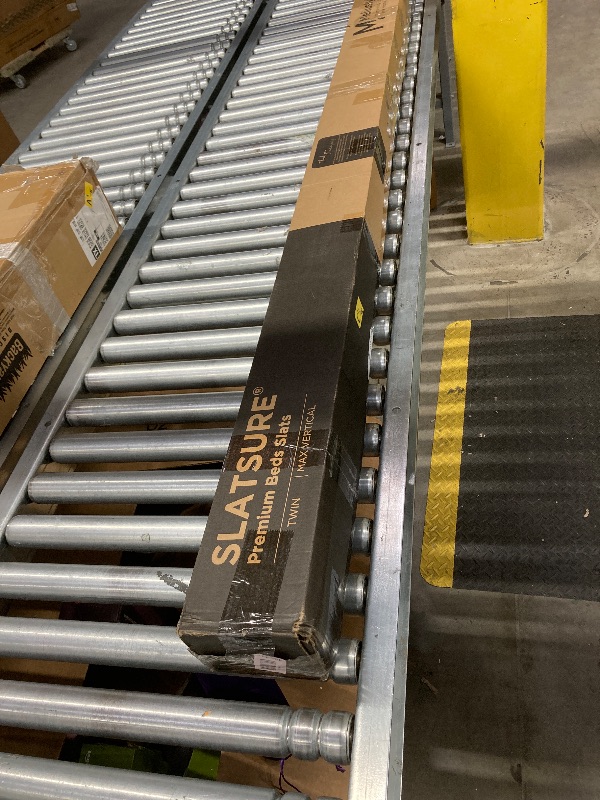 Photo 1 of ***BED SLATES ONLY*** Meliusly SlatSure Twin Size Bunkie Board – Heavy Duty Vertical Bed Slats & Foldable Wooden Support Board for Sagging Mattress or Platform Bed Frame, Box Spring Alternative and Replacement