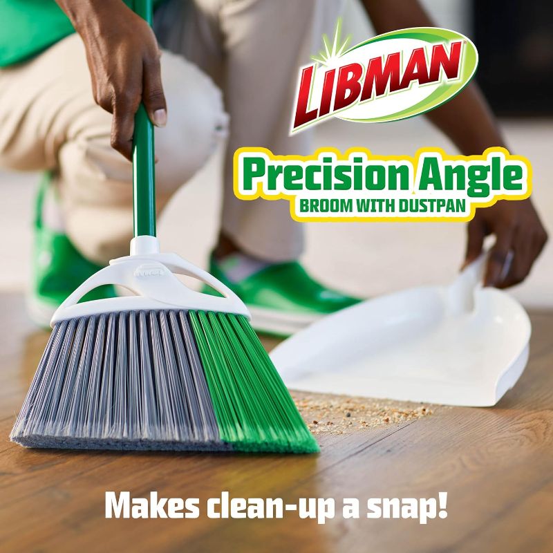 Photo 1 of
Libman FlexTech Broom with Dustpan Combo Set for Sweeping Indoor and Outdoor Floors, Pet, Dog 2 pcs