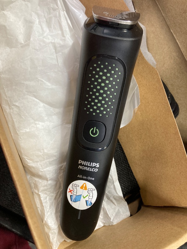 Photo 1 of ***PLUG IS MISSING***Philips Norelco All-in-One 3000 Series 13 in 1 Trimmer for Men, Beard Trimmer & Head Hair Clipper, Full Metal Self-Sharpening Blades & 8 Length Settings, MG3939/50***PLUG IS MISSING***