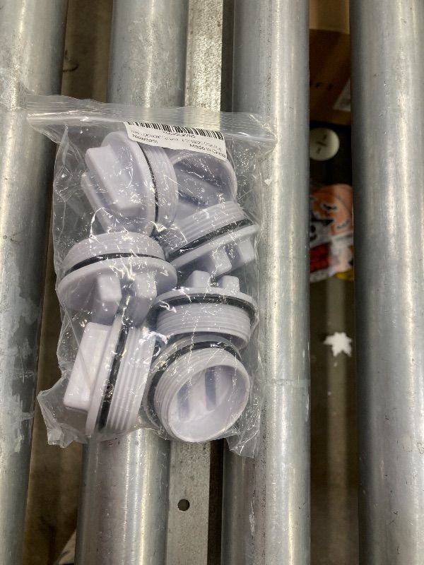 Photo 1 of [Upgraded] Canamax SP1022C 1.5 inch Pool Filter Drain Plug with O-Ring - Compatible with Hayward Pentair and Winterizing Pools During Winter Season - Pack of 6