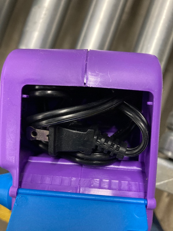 Photo 1 of ***(MISSING PARTS -SELLING AS IS)*** 
NuLink Balloon Pump Electric Portable Dual Nozzle Air Pump for Balloons Blower Pump Inflator for Decoration, Birthday Party [110V~120V, 600W, Purple]