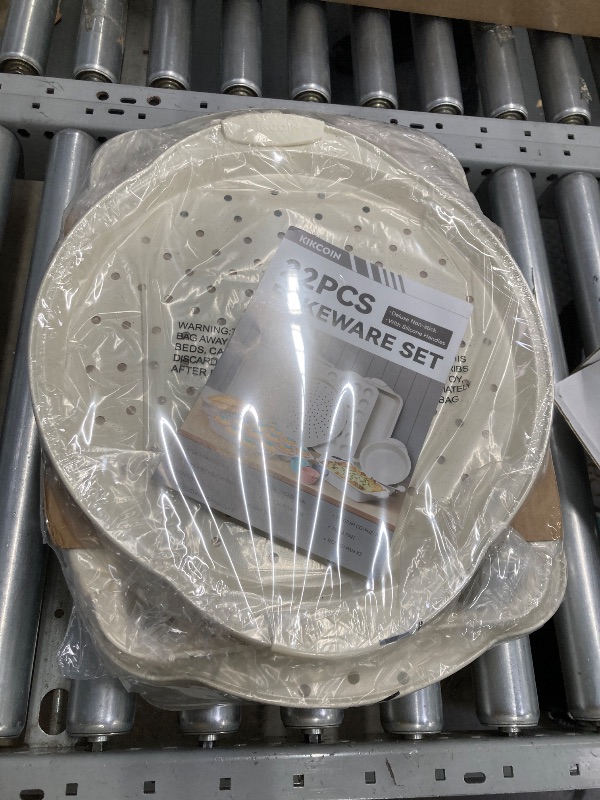 Photo 2 of Country Kitchen Nonstick Stackable Bakeware Set - Heavy Duty, Durable, Easy Release Baking Set, Cream, 10 Pcs