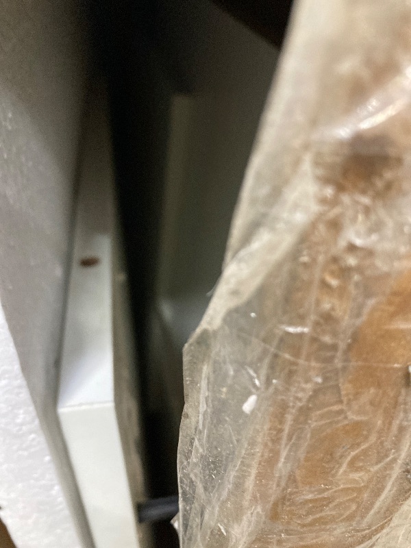 Photo 1 of ***CABINET ONLY -MISSING PARTS SELLING AS IS *** SIMPLIHOME Murphy All-in-One Utility Sink & Cabinet, Pure White, 28-inch Laundry Cabinet, Beadboard Doors, Laundry Room Storage