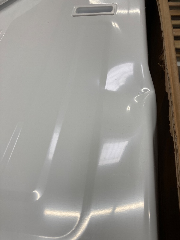 Photo 1 of ***has a dent on the side***BLACK+DECKER 3.0 Cu. Ft. Portable Washer, 26.5 lb. Capacity Washing Machine, 6 Cycles, Quick Connect Sink Adapter and Drain Hose Included, Transparent Lid & LED Display, BPW30MW, White