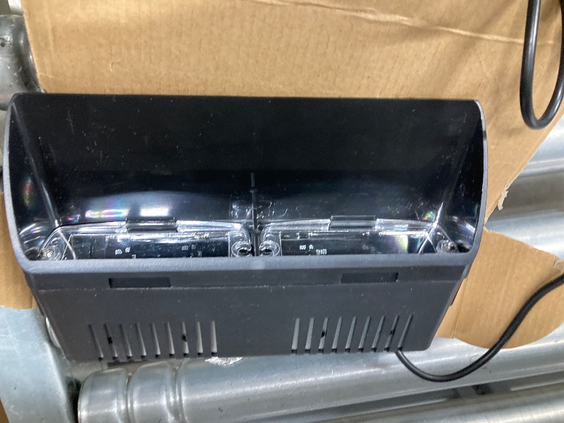 Photo 1 of **MISSING WINDOW MOUNT**Xprite Amber White LED Emergency Dash Strobe Light, Interior Windshield Safety Warning Traffic Lights w/Suction Cups, 12V Windshield Visor Light Bar for Construction Trucks Plows Postal Security Cars