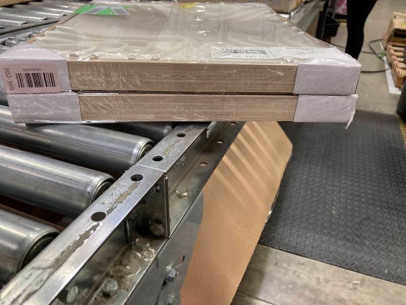 Photo 1 of ***pack of two**Miluhome Framed Hand Painted Wall Art, Abstract Canvas Wall Artwork Decor Living Room, 20''x16'' Bedroom Bathroom WallArt Decoration