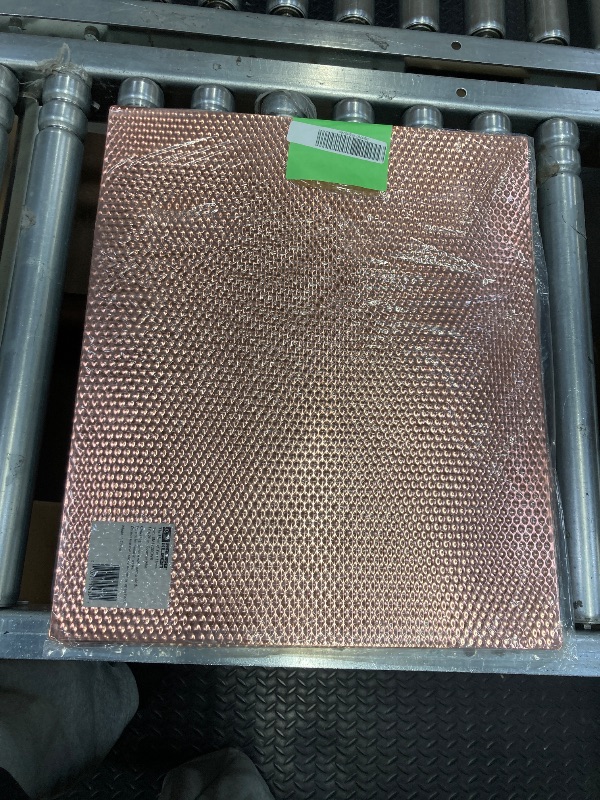 Photo 1 of 2 Pack - 17 x 20 Inch Metal, Heat Resistant Countertop Protector Mat - Copper Color