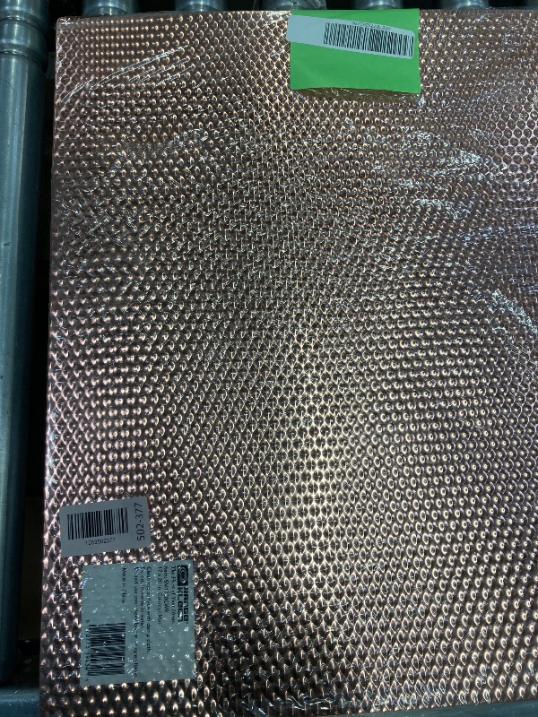 Photo 1 of 2 Pack - 17 x 20 Inch Metal, Heat Resistant Countertop Protector Mat - Copper Color