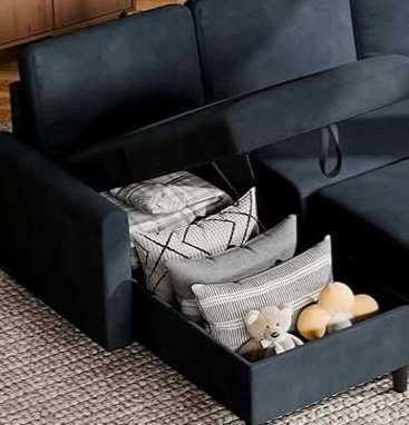 Photo 1 of ***** partial set***sofa couch ***storage chaise****