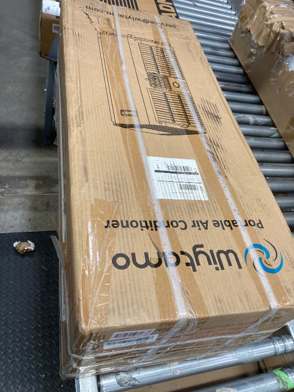 Photo 1 of 10,000 BTU Portable Air Conditioners for 450 Sq.Ft, 4-in-1 Room Air Conditioner with Cooling, Heating, Dehumidifier, Fan, Remote, Sleep Mode, Child Lock, 24H Timer, Self-Evaporating Portable AC Unit