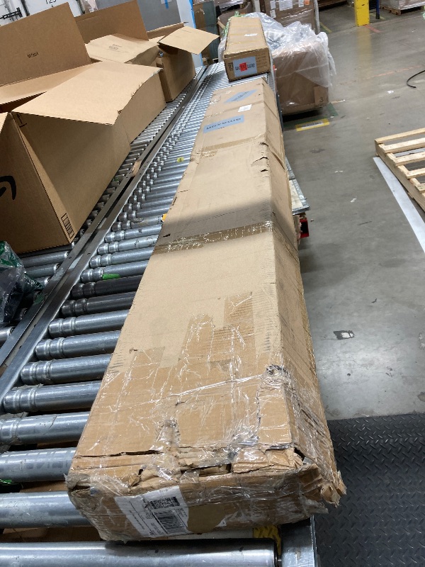 Photo 1 of **8 PAK**ANTLUX 8FT LED Shop Light, Ultra Slim LED Wraparound 110W [6-lamp T8 Fluorescent Equiv.], 12500LM, 5000K, Commercial 8 Foot Strip Light, Flush Mount Garage Office Warehouse Ceiling Lighting, 8 Pack