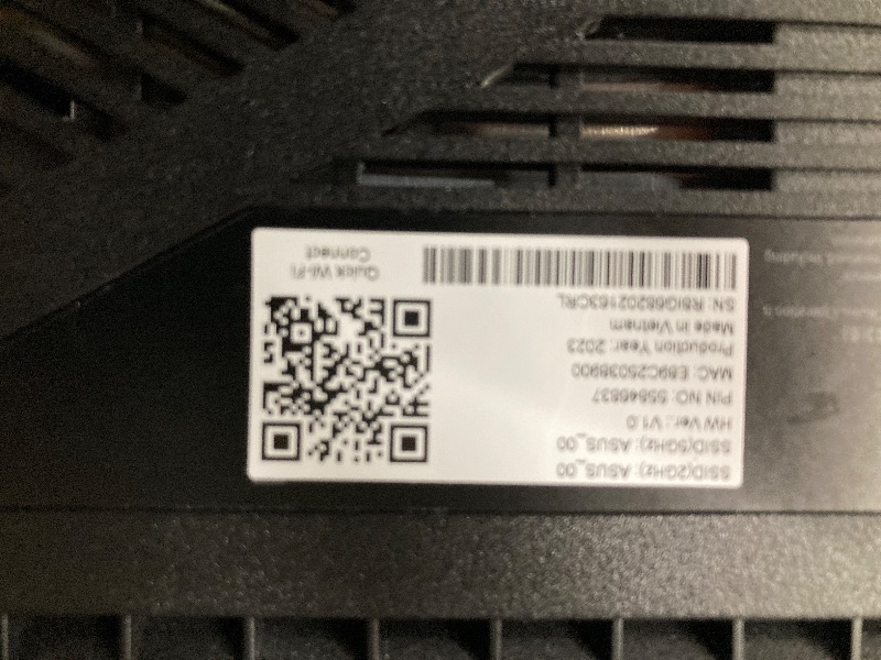 Photo 1 of **MISSING POWER SUPPLY***ASUS RT-AX88U PRO AX6000 Dual Band WiFi 6 Router, WPA3, Parental Control, Adaptive QoS, Port Forwarding, WAN aggregation, lifetime internet security and AiMesh support, Dual 2.5G Port
