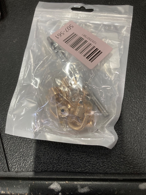 Photo 1 of  Pcs D Rings for Purse Heavy Duty Leather Rivets Button and Stud Screw 360 Degree Rotatable Metal D Ring Swivel Ball Studs for Purse, Bag Hardware, DIY Leathercraft, Crossbody Conversion Kit(Gold)