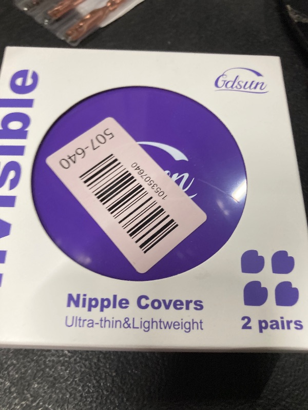 Photo 1 of ***Factory seal***
Gdsun Nipple Covers for Women Reusable Silicone Nipple Covers Waterproof Sticky Pasties with Travel Case (Crème-2pairs, Size 2 (Fits C-D Cups))