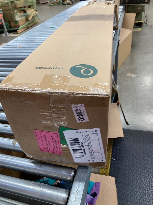 Photo 1 of ***The color may vary***
ZINUS 12 Inch Queen Cooling Essential Memory Foam Mattress [NewVersion], Fiberglass
 Free, Medium Feel, Breathable Cooling Layers, Certified Safe Materials