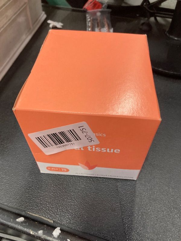 Photo 1 of ***Factory seal***
Amazon Basics 2-Ply Ultra Facial Tissue with Lotion, 75 Count