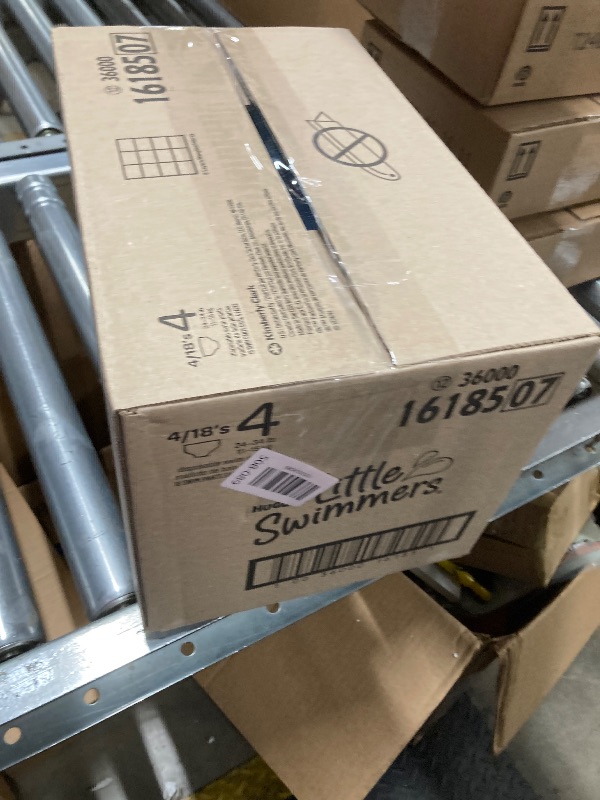 Photo 1 of ***Factory seal***
Swim Diapers Size 4 (24-34 Lbs), Huggies Little Swimmers Disposable Swimming Diapers, 18 Ct
