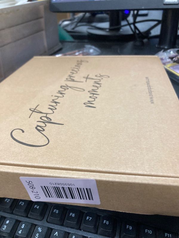 Photo 1 of ***Factory seal***
Eviepops Prints Baby Memory Book, Luxury Keepsake Gift for Mom to be, Milestone Record & Photo Album Birth to Age 5, Gender Neutral for Boy or Girl, Hardback Safari Journal Scrapbook, Baby Shower