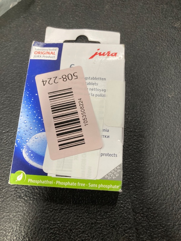 Photo 1 of ***Factory seal***
Jura 3-Phase Espresso Cleaning Tablets (6 Count)