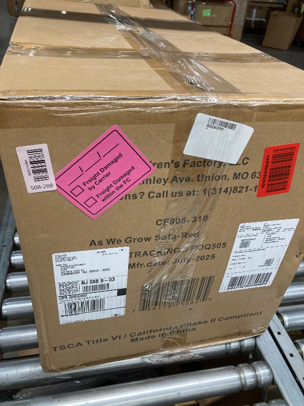 Photo 1 of 
***JUST ONE****

Children's Factory As We Grow Chair and Couch, Flexible Seating for Daycare or Preschool, Kids Reading Couch, Playroom Furniture, Red