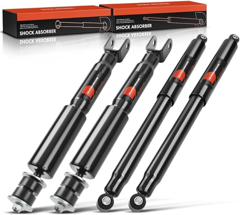 Photo 1 of 
A-Premium Front and Rear Shock Absorbers Struts Compatible with Chevrolet GMC Silverado 1500 Sierra 1500 (Classic) 1999-2007 -[4WD, Exc. Electronic.