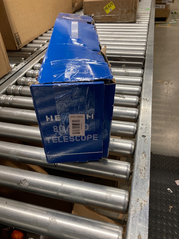 Photo 1 of 
Telescope 80mm Aperture 600mm - Astronomical Portable Refracting Telescope Fully Multi-coated High Transmission Coatings AZ Mount with Tripod Phone Adapter,...